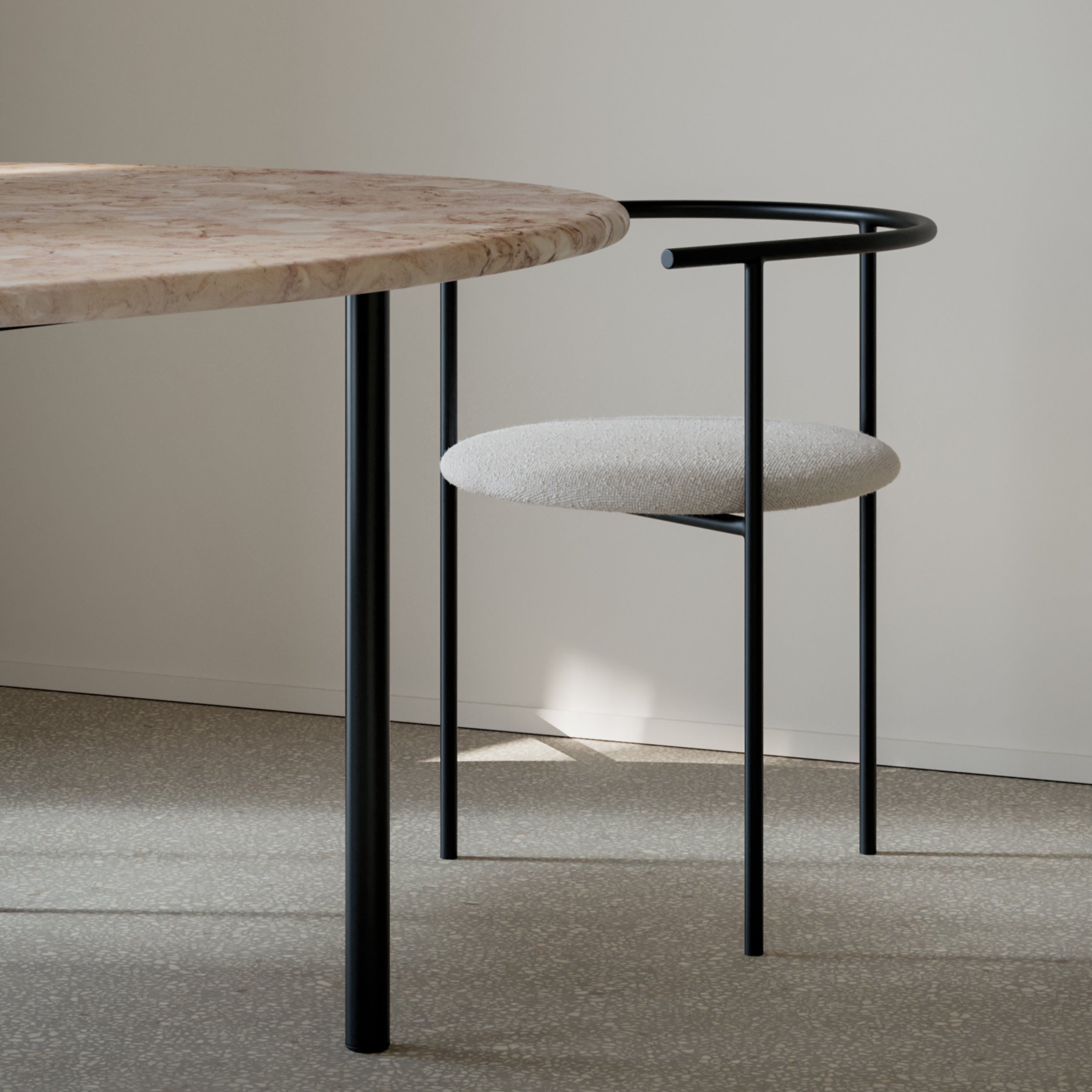 AITAI Metal Armchair