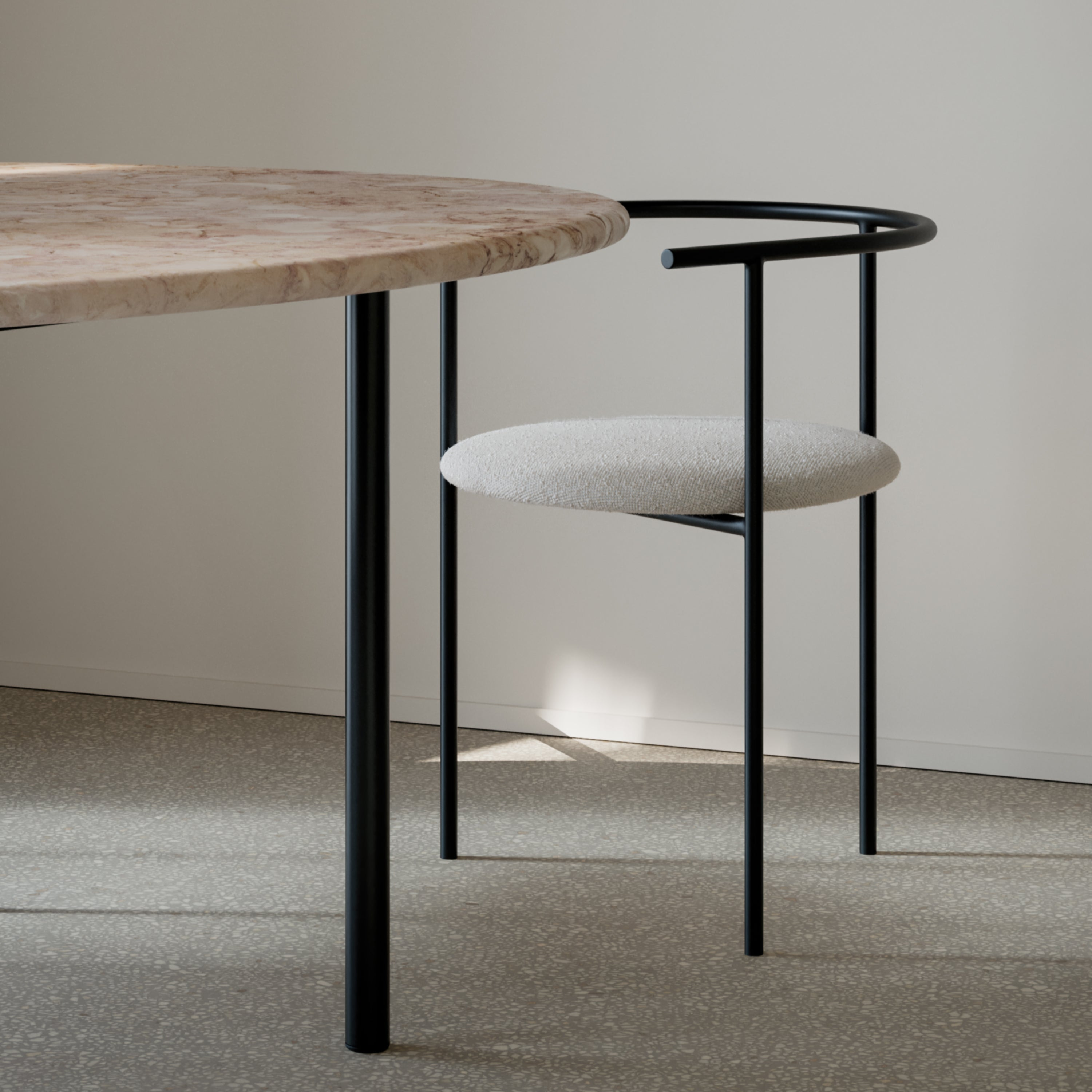 AITAI Metal Armchair