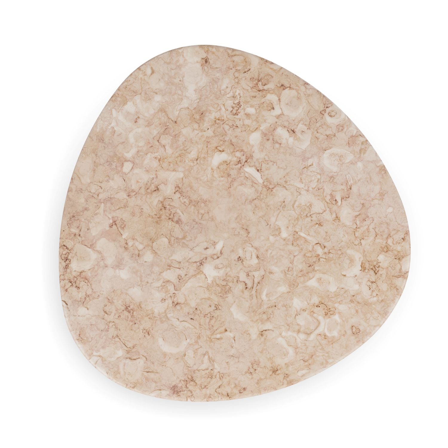 AITAI set - Lioz Limestone Table & 6x Metal Frame Armchair by Kengo Kuma