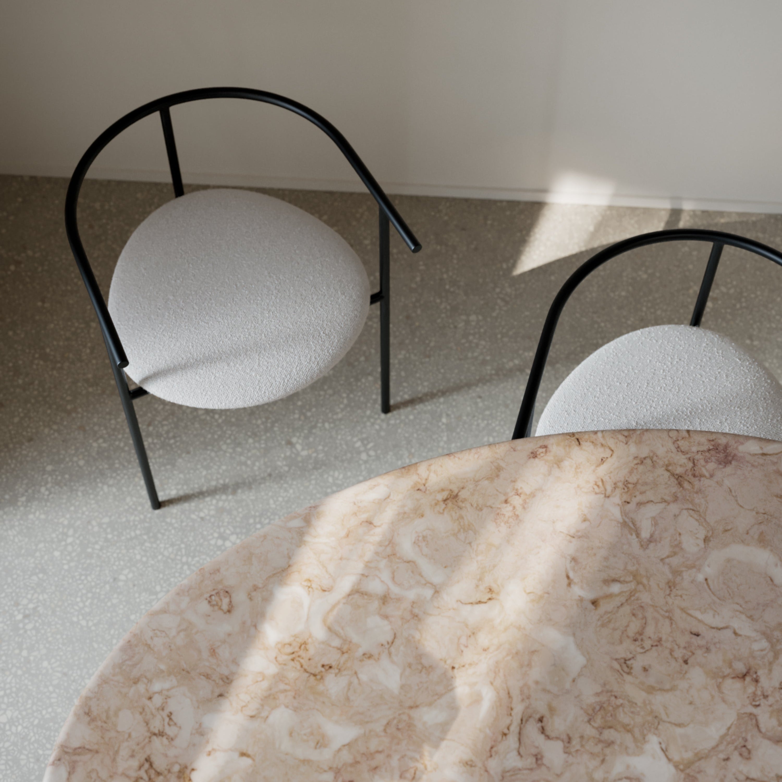 AITAI Metal Armchair by Kengo Kuma