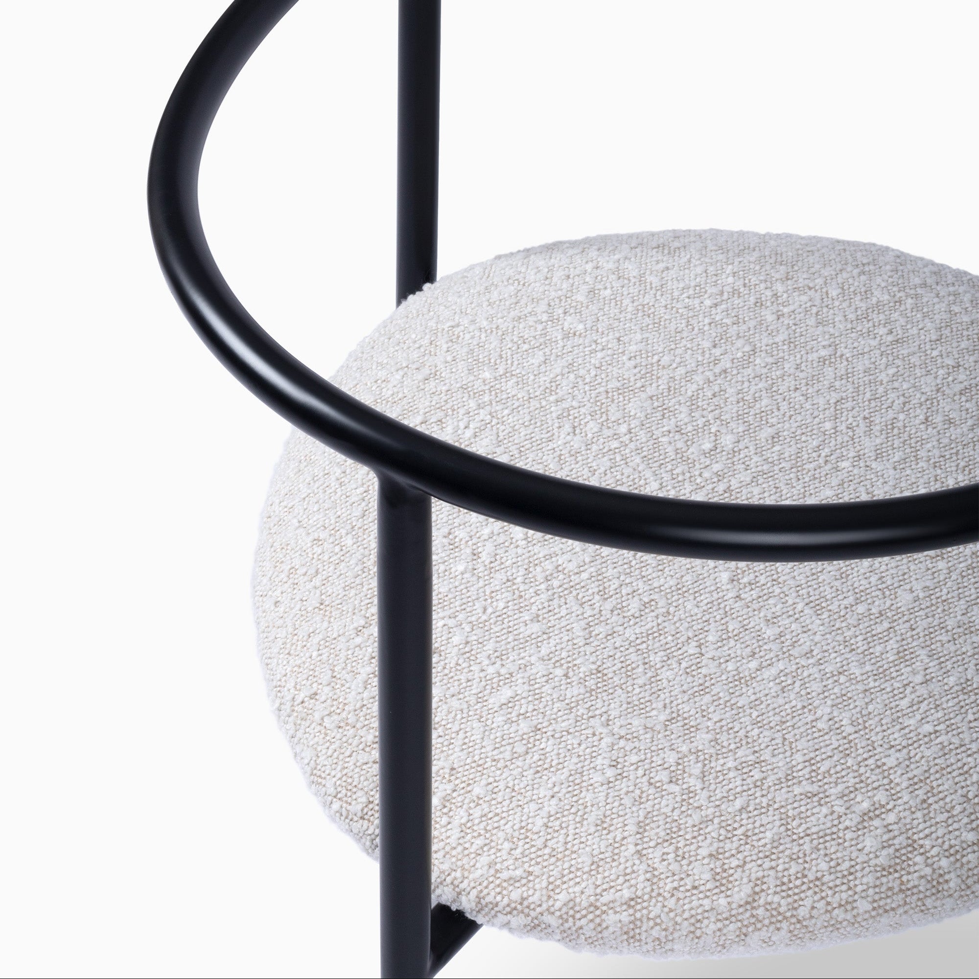 AITAI - Lioz Limestone Table & 6x Metal Frame Armchair by Kengo Kuma