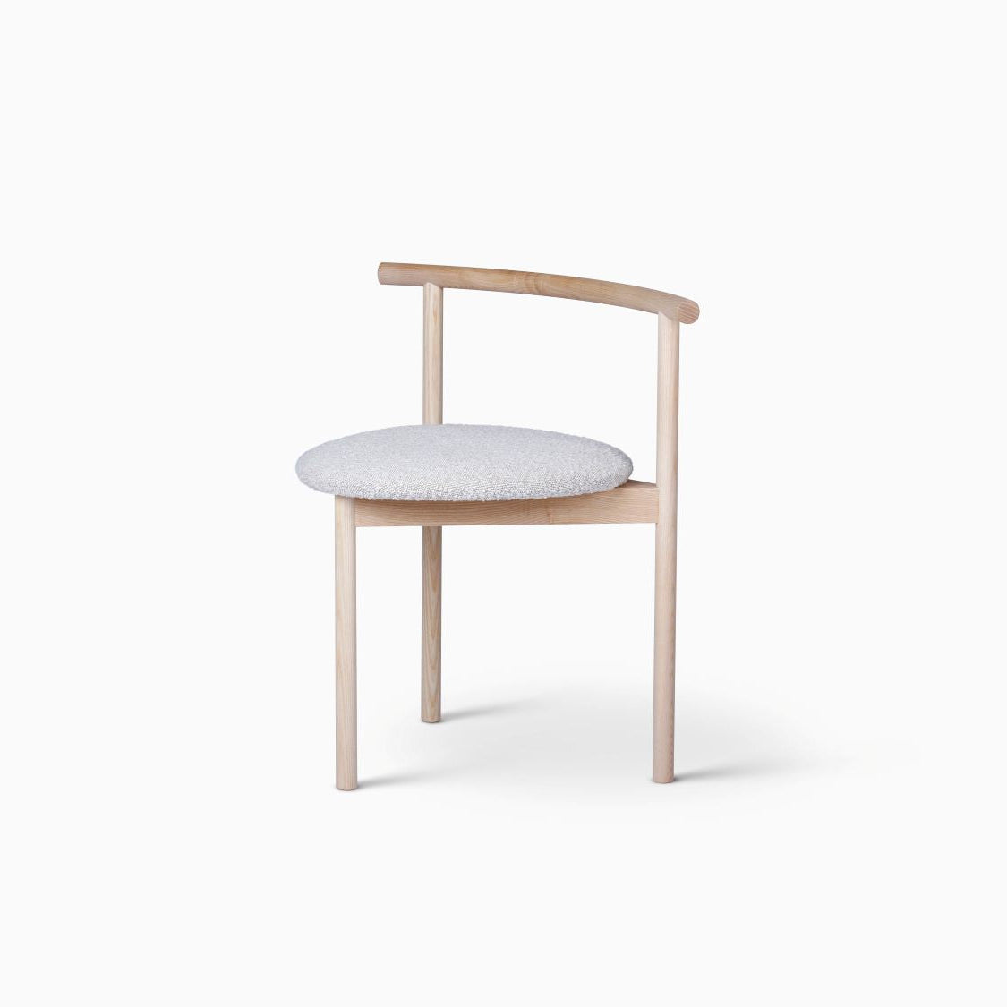 AITAI – Solid Wood Frame and Fabric Seat Chair