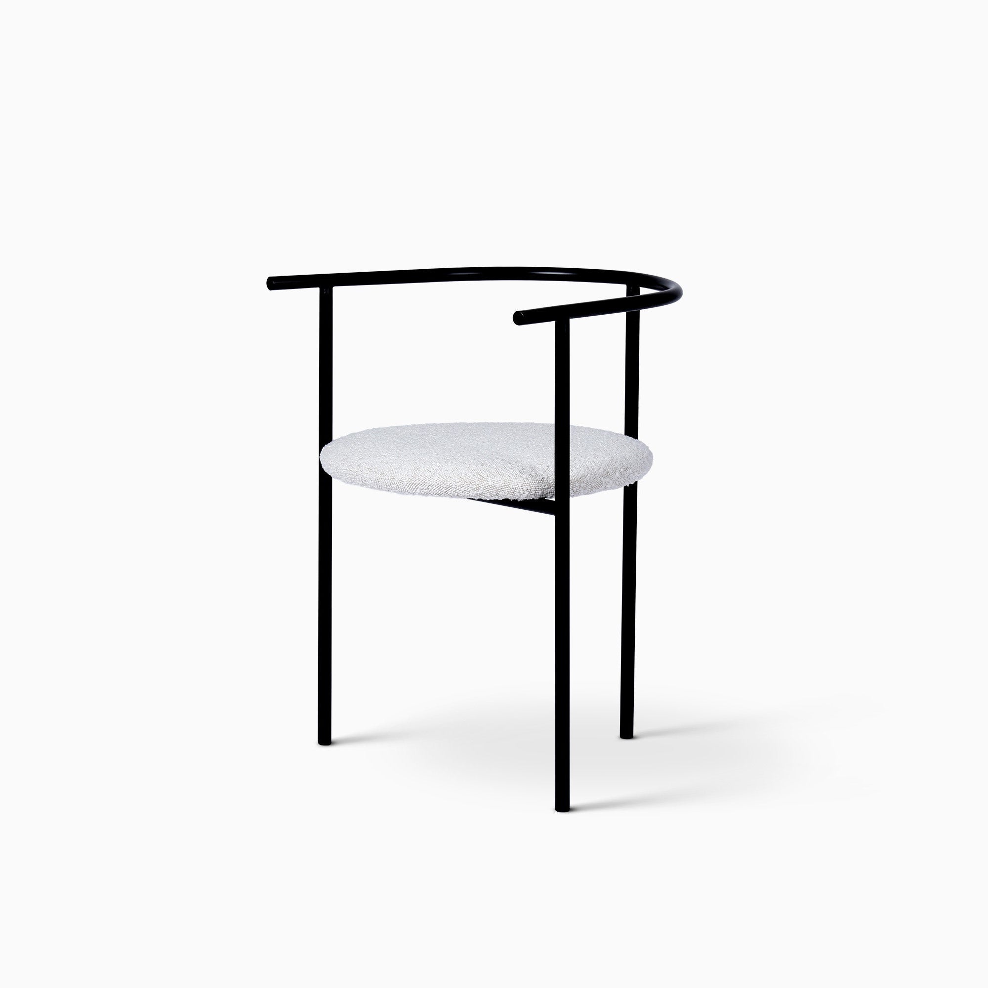 AITAI - Lioz Limestone Table & 6x Metal Frame Armchair by Kengo Kuma