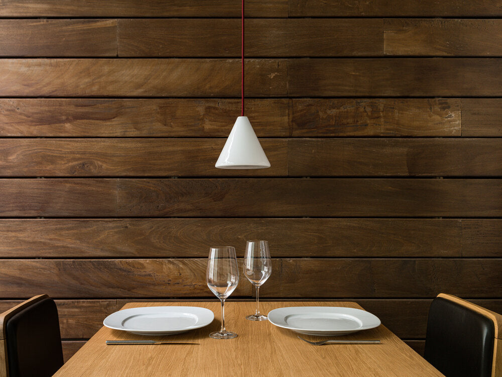 Ambient Lighting Glass Cone BULB Lamp