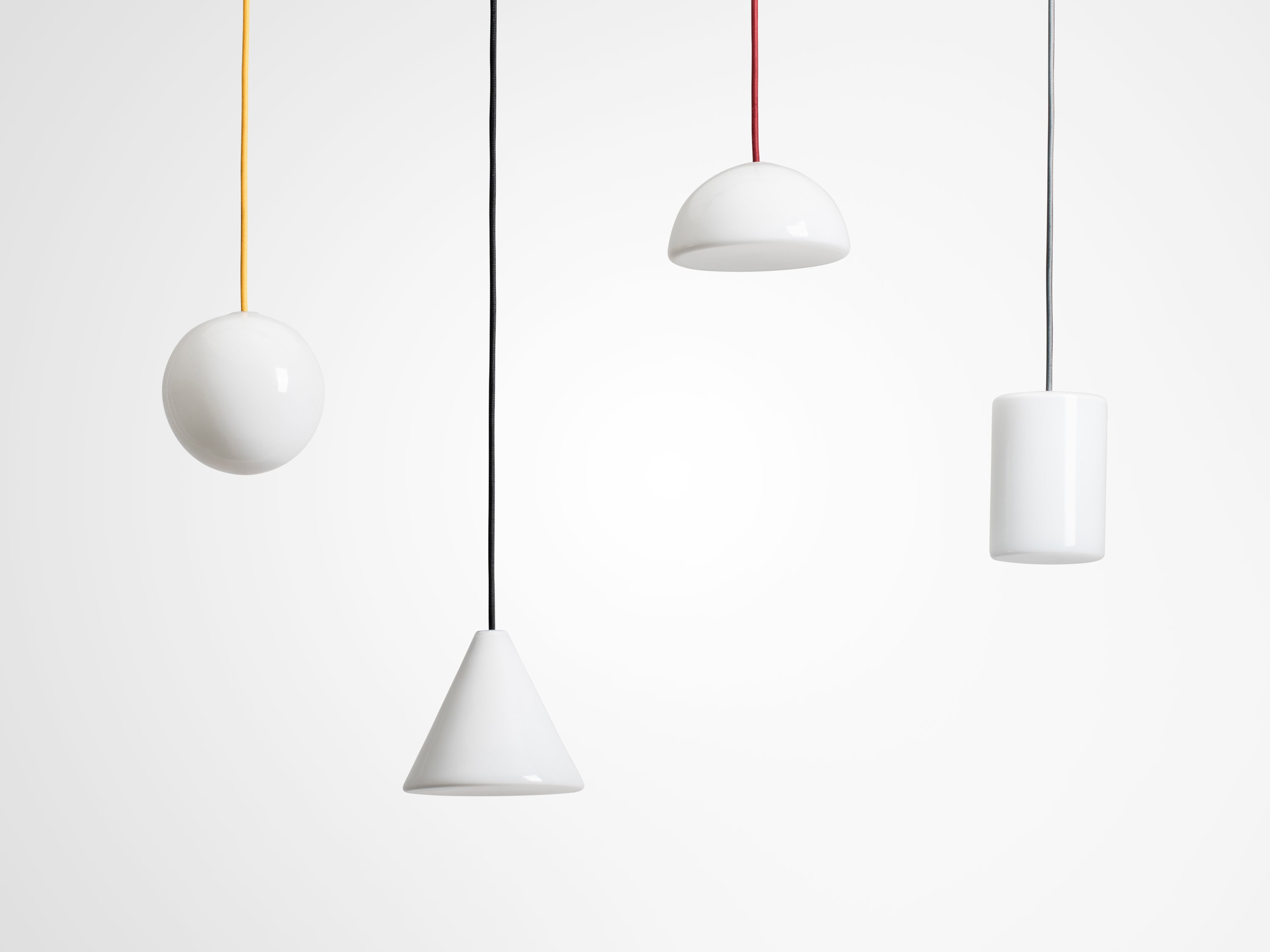 Ambient Lighting Glass Cone BULB Lamp