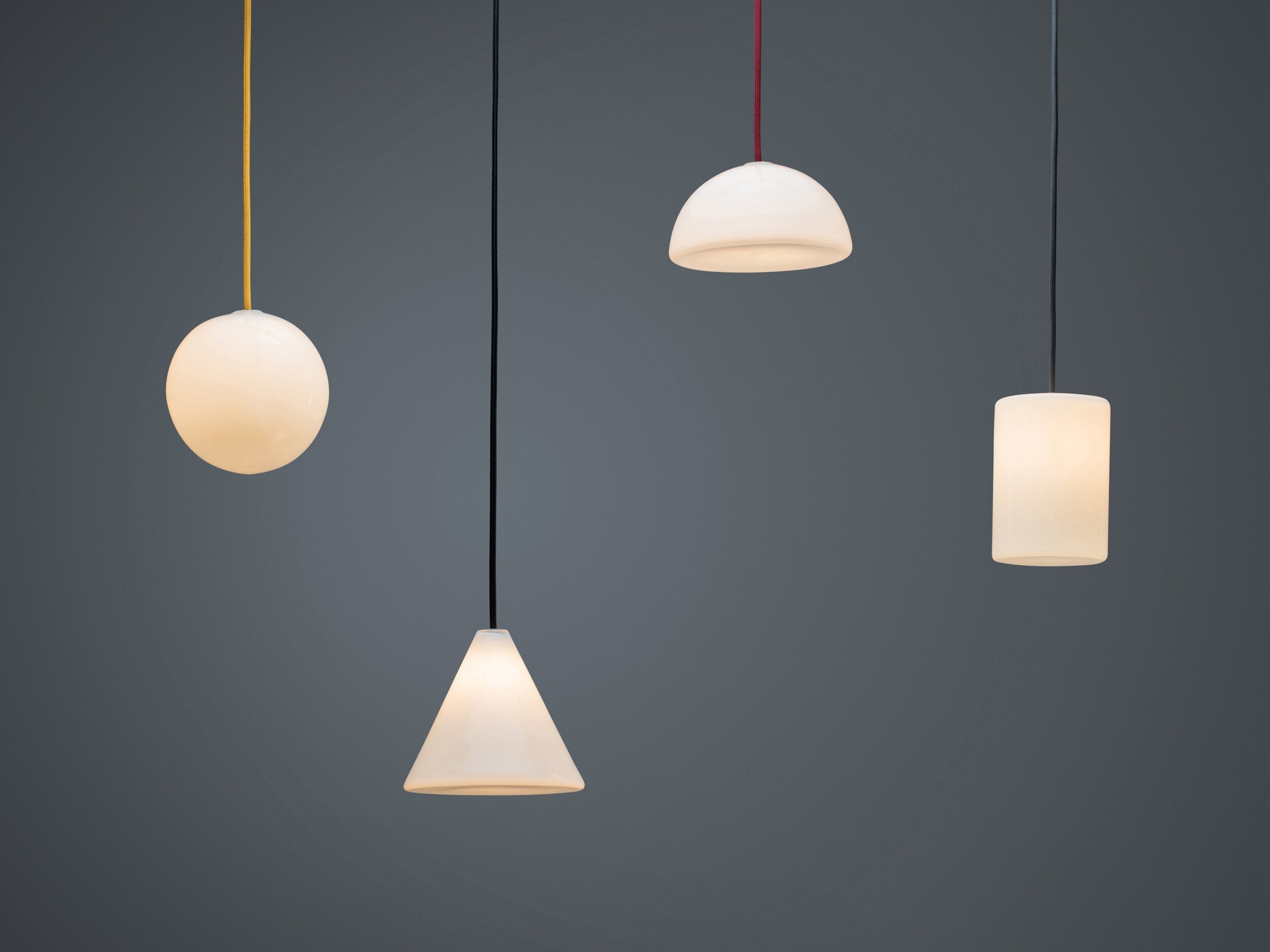 Ambient Lighting Glass Cone BULB Lamp