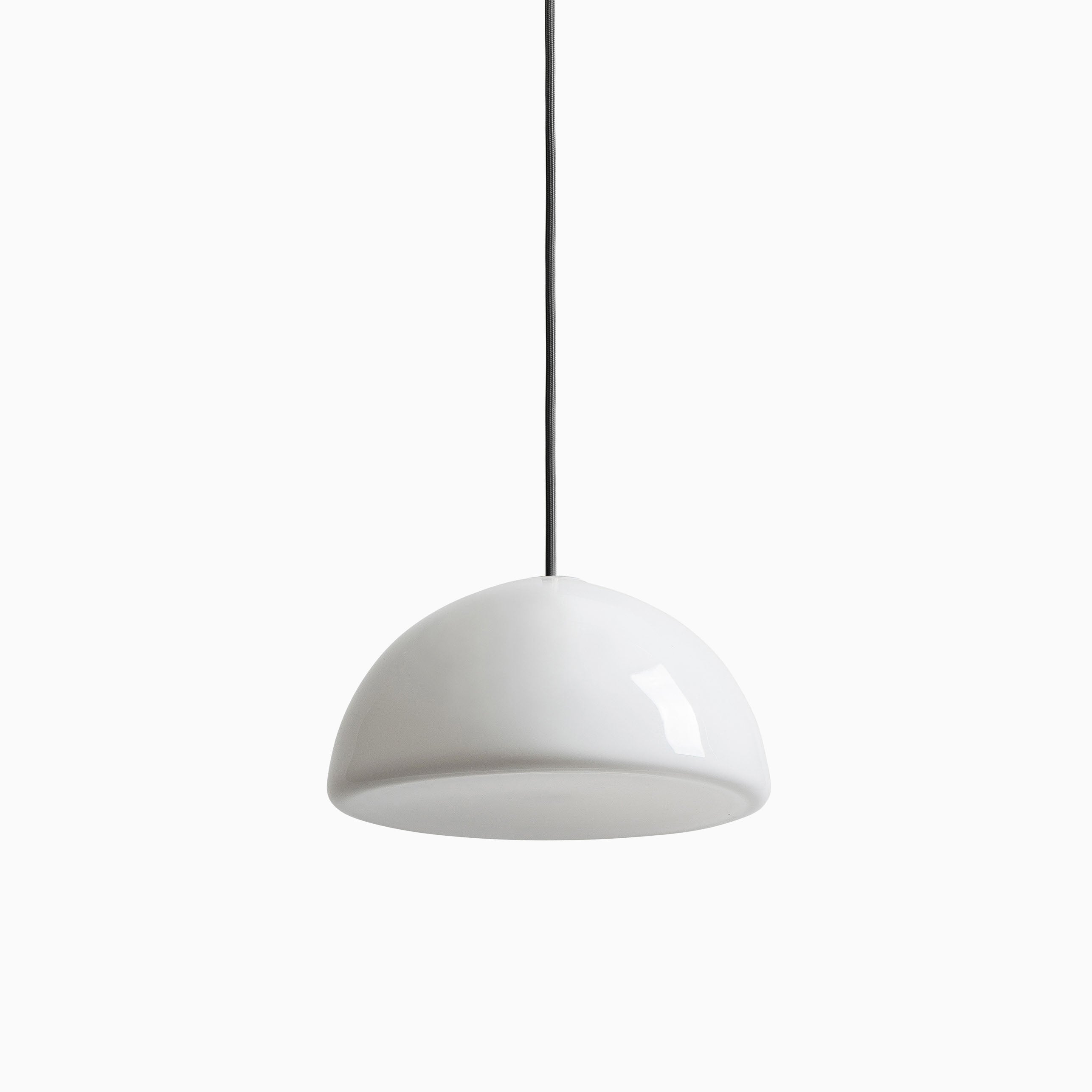 BULB - Hemisphere Ceiling Lamp in Glass with Customizable Cable