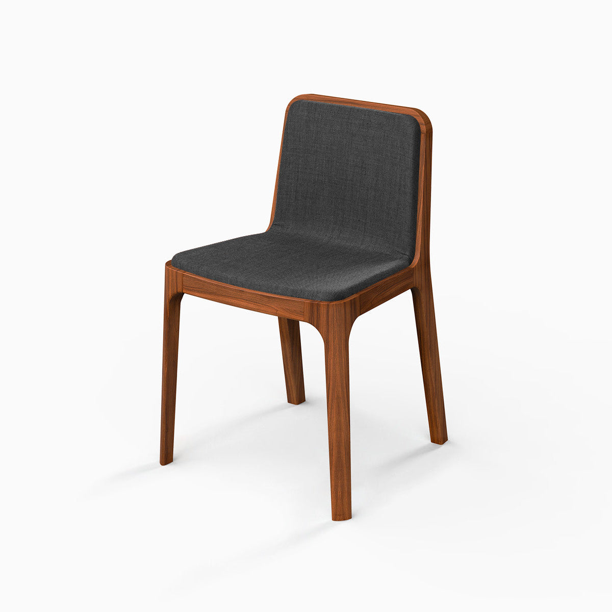 4x CAST – Minimalist Chair in Solid Wood with Customizable Seat