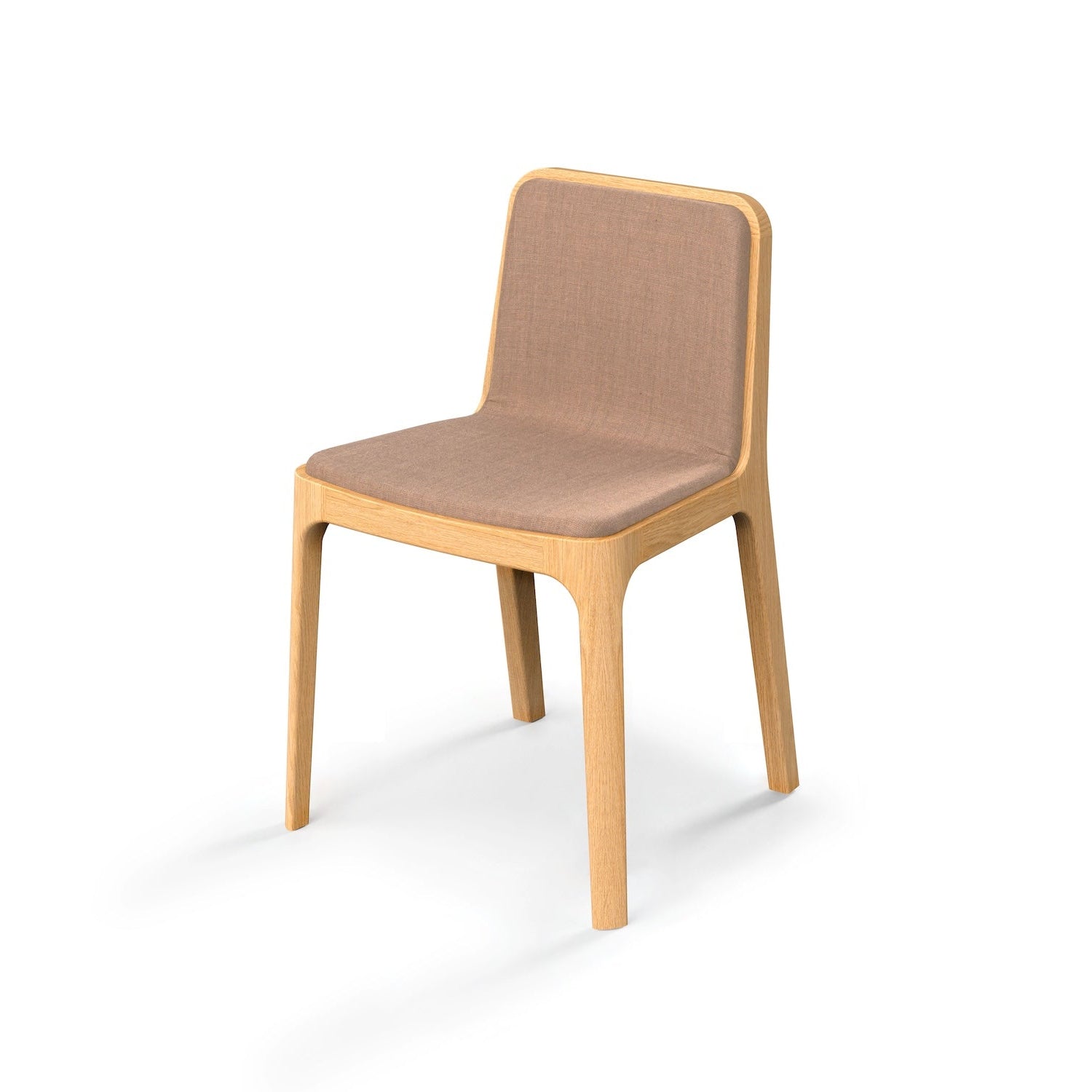 CAST – Minimalist Chair in Solid Wood with Customizable Seat
