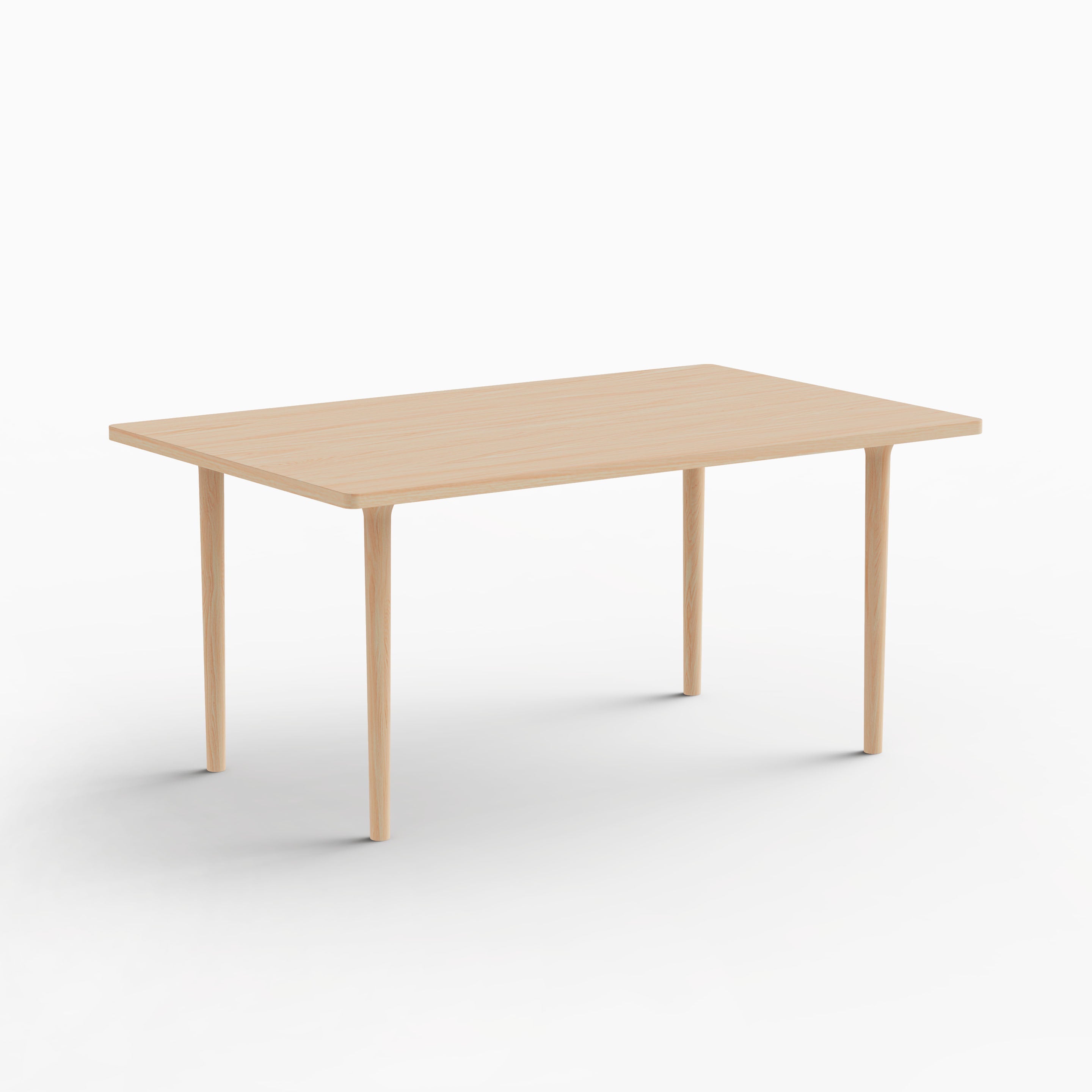 CAST – Minimalist Rectangular Table in a Solid Wood