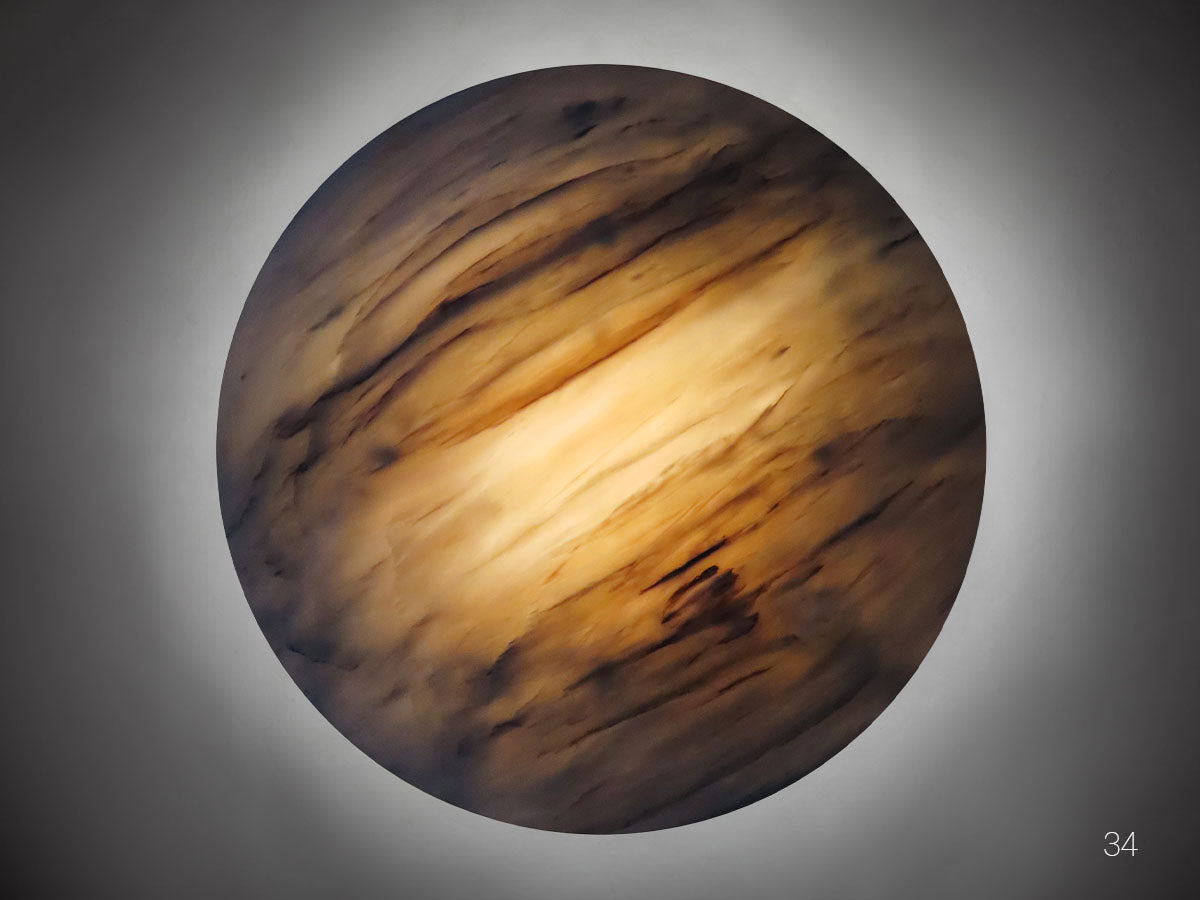 Living Room Lighting Marble Large 100 cm DOME