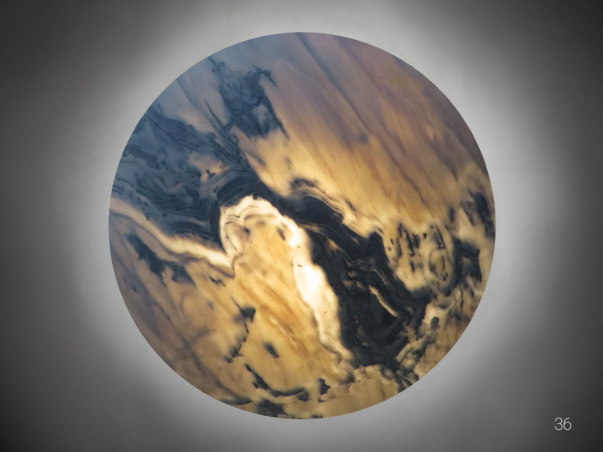 Living Room Lighting Marble Large 100 cm DOME