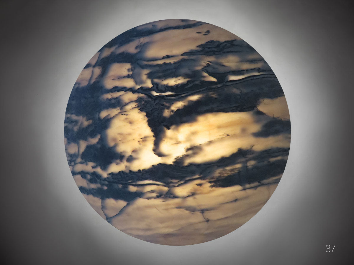 Living Room Lighting Marble Large 100 cm DOME