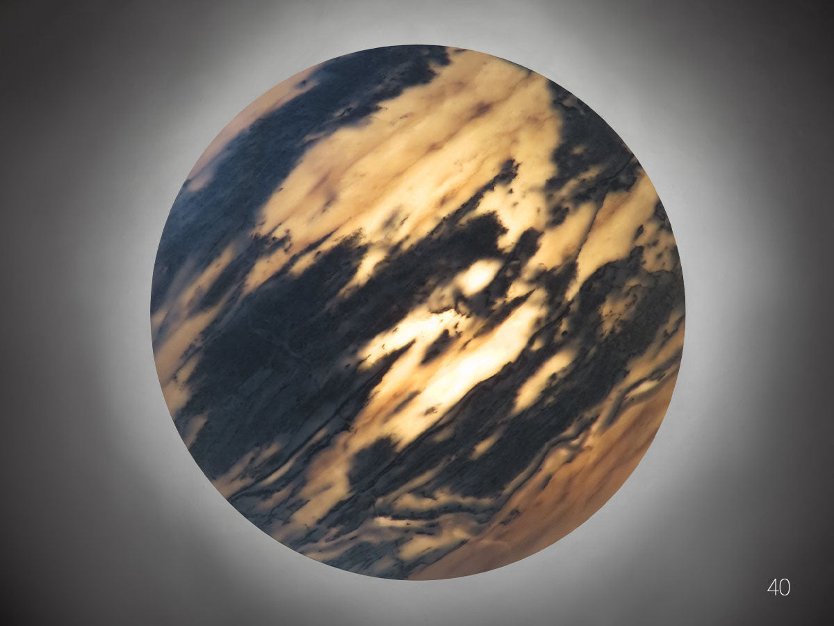 Living Room Lighting Marble Large 100 cm DOME