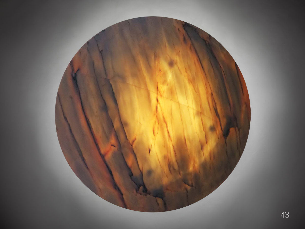 Living Room Lighting Marble Large 100 cm DOME