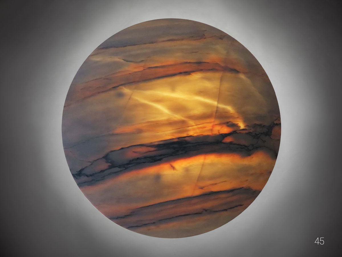 Living Room Lighting Marble Large 100 cm DOME