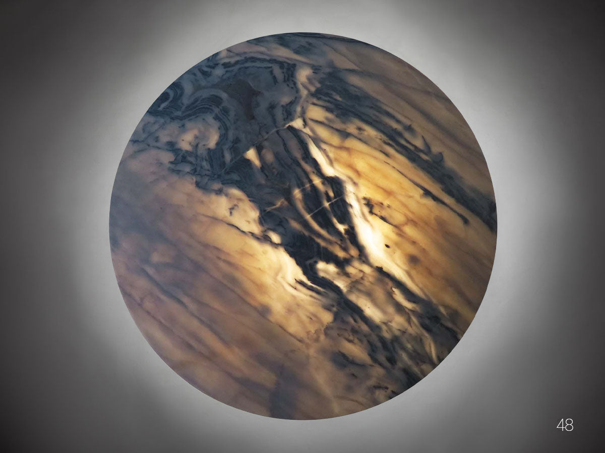 Living Room Lighting Marble Large 100 cm DOME