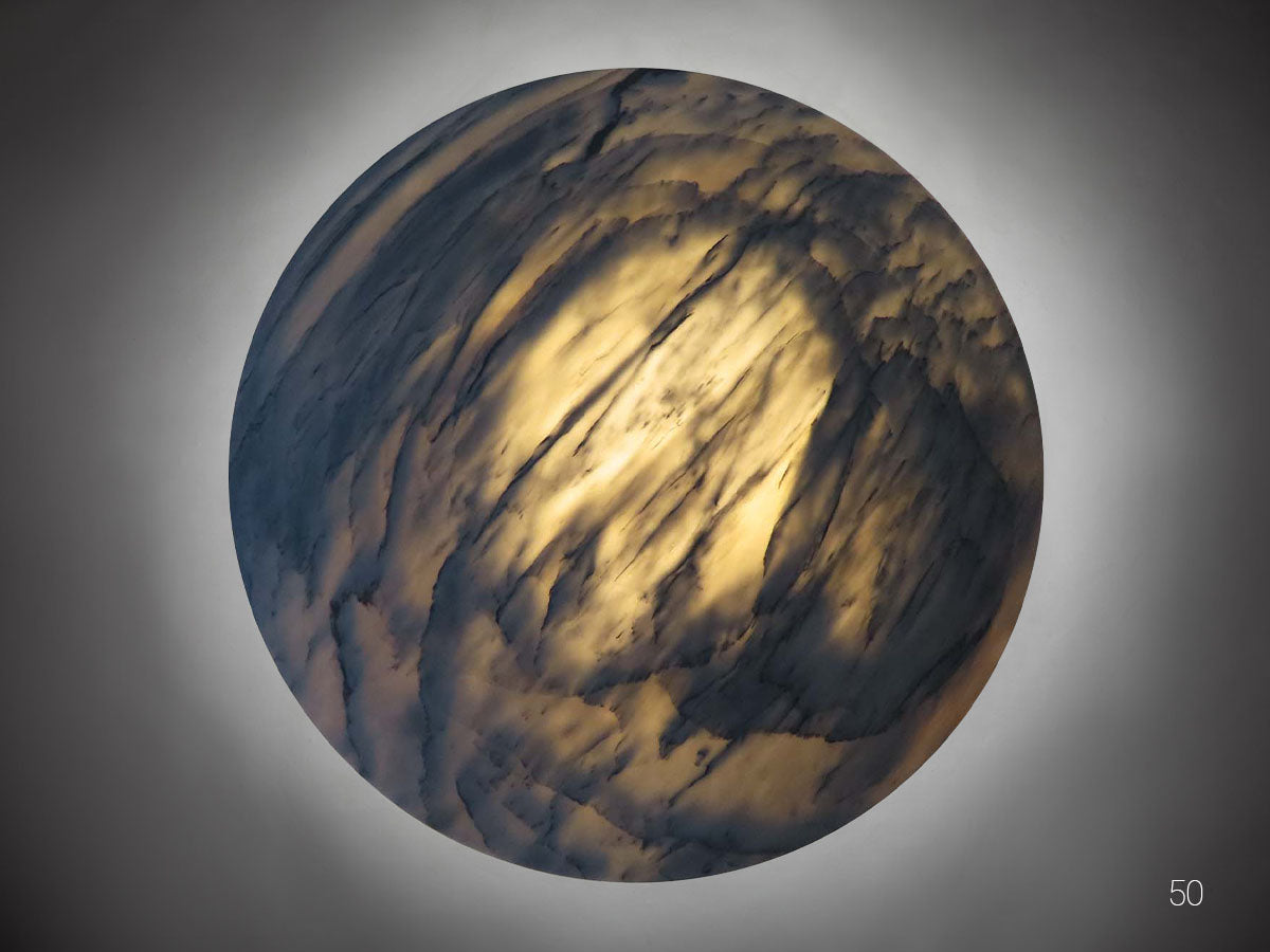 Living Room Lighting Marble Large 100 cm DOME