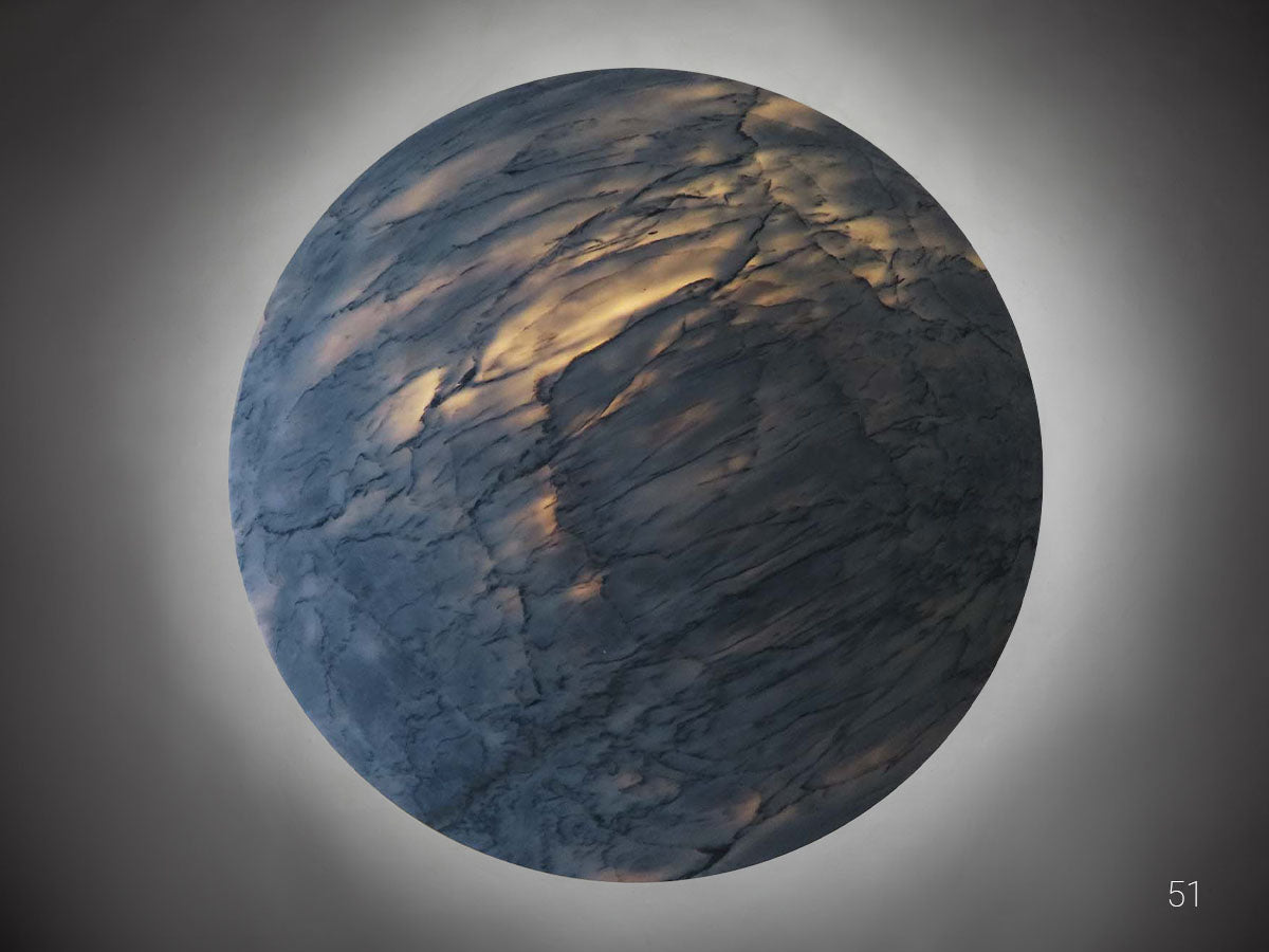 Living Room Lighting Marble Large 100 cm DOME