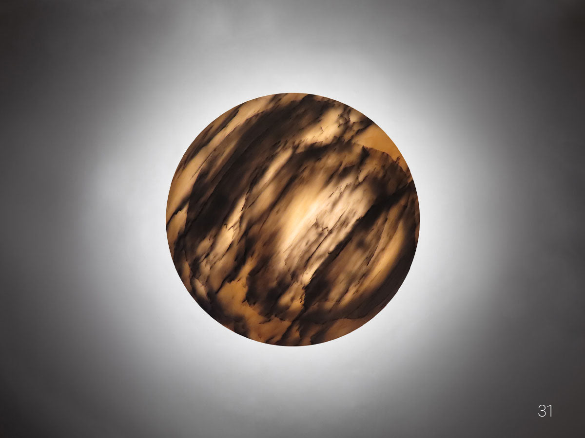 Living Room Lighting Marble Small 60cm DOME