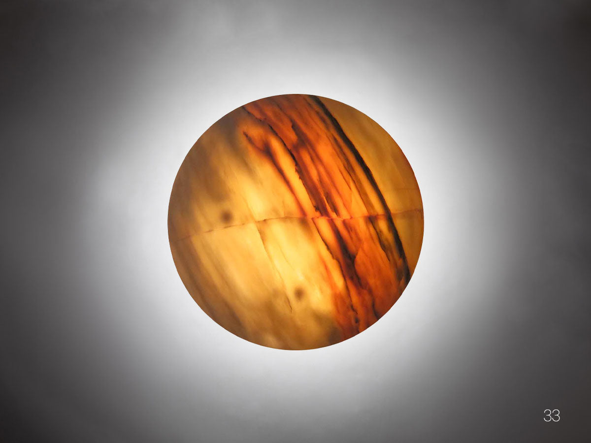 Living Room Lighting Marble Small 60cm DOME