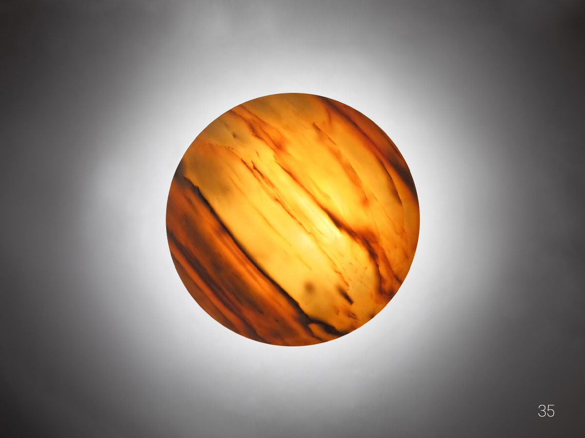 Living Room Lighting Marble Small 60cm DOME