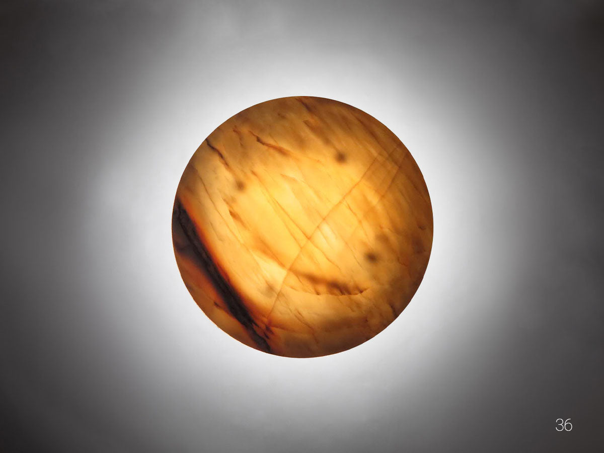 Living Room Lighting Marble Small 60cm DOME
