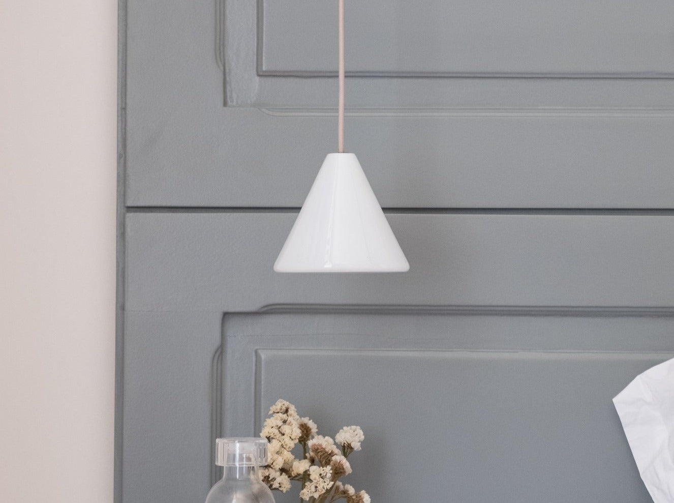 Ambient Lighting Glass Cone BULB Lamp