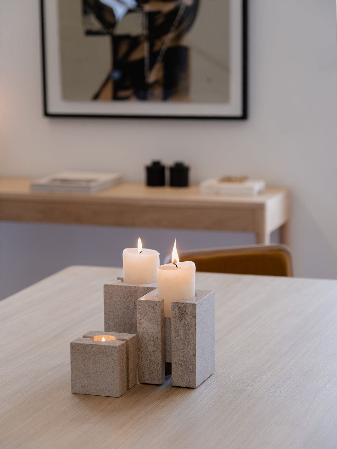 Minimalist Candle Holder LEVE 3 Sizes