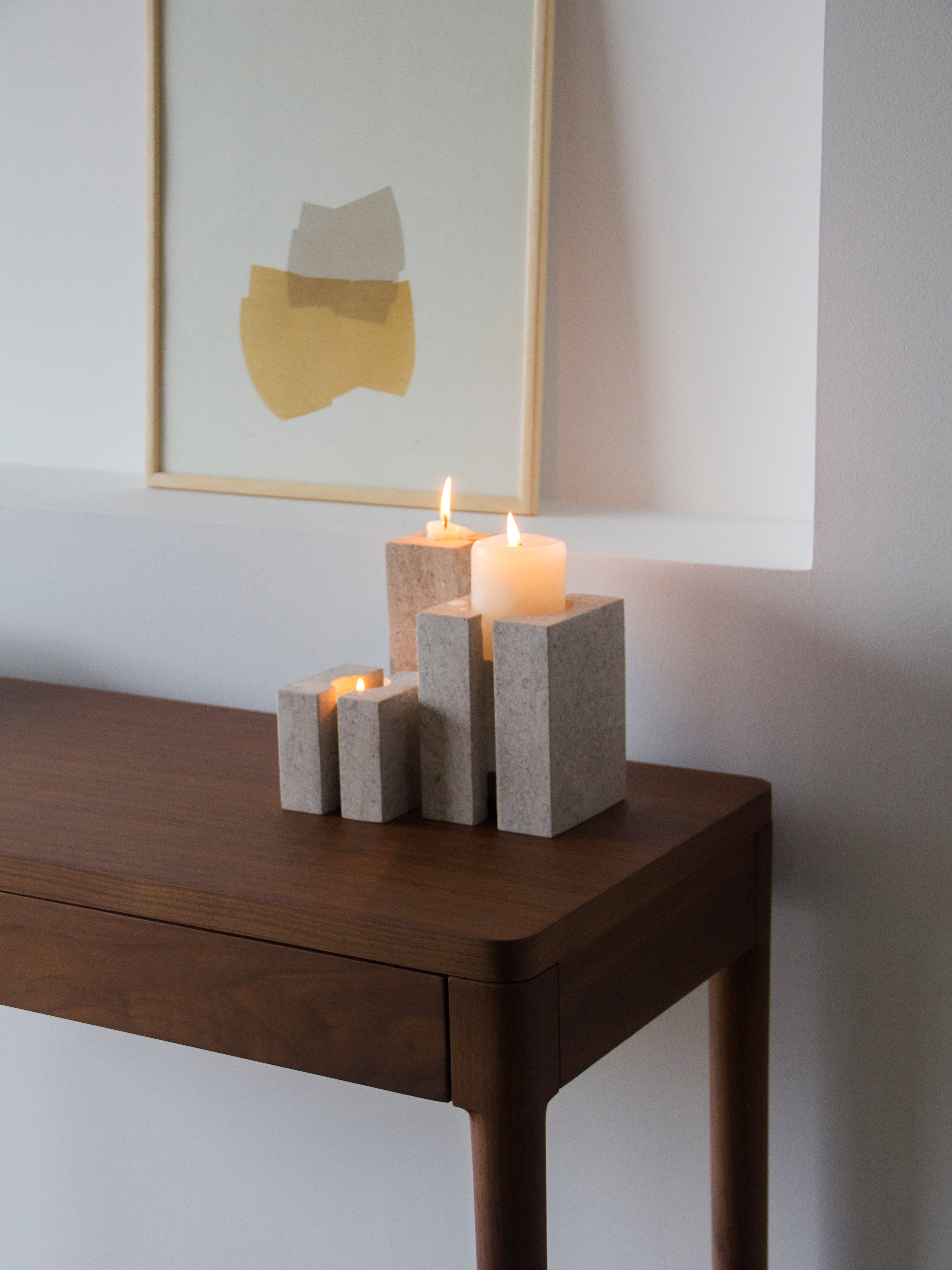 Minimalist Candle Holder LEVE 3 Sizes