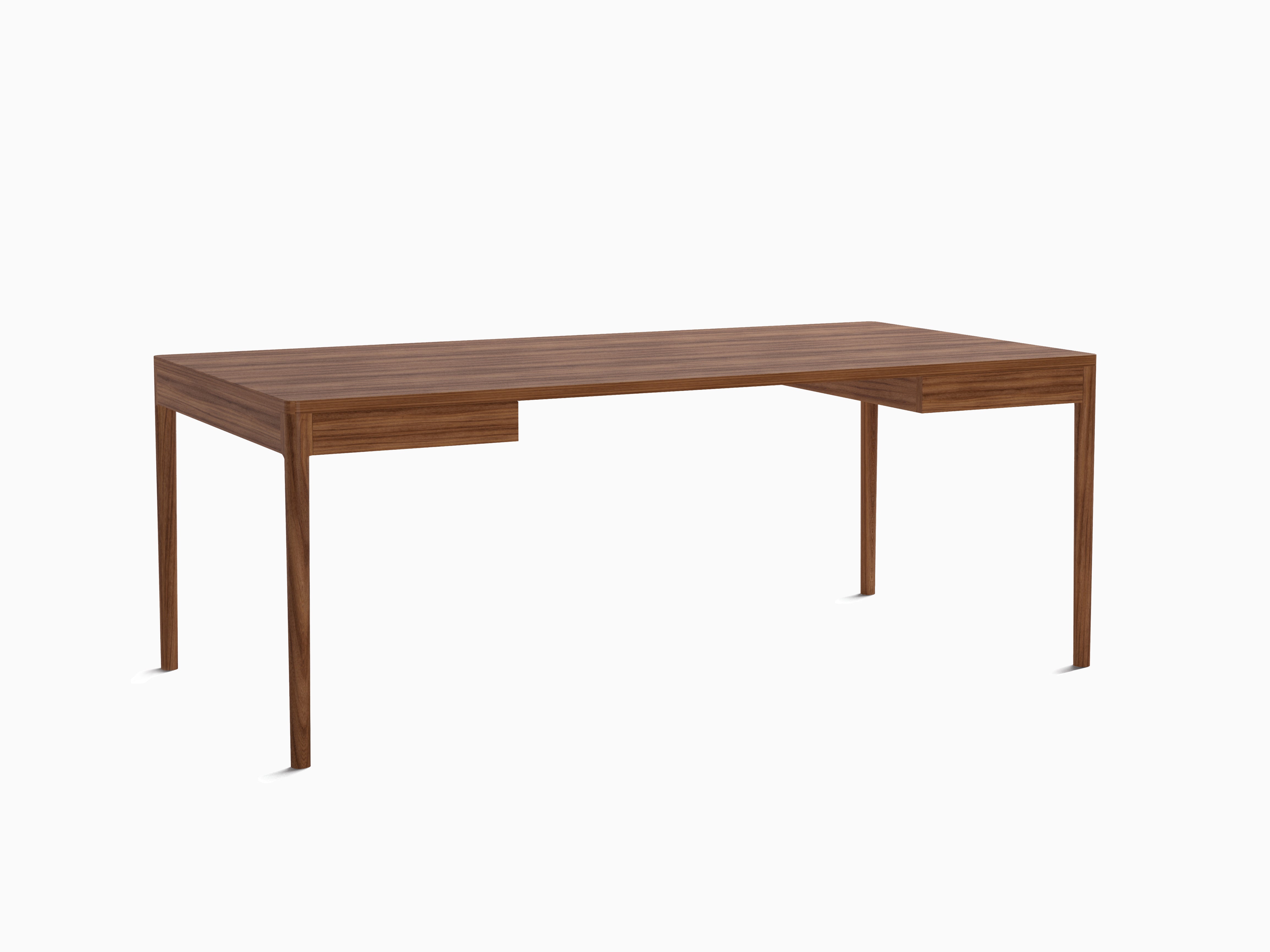 Minimalist Modern Sleek work desk FRONT