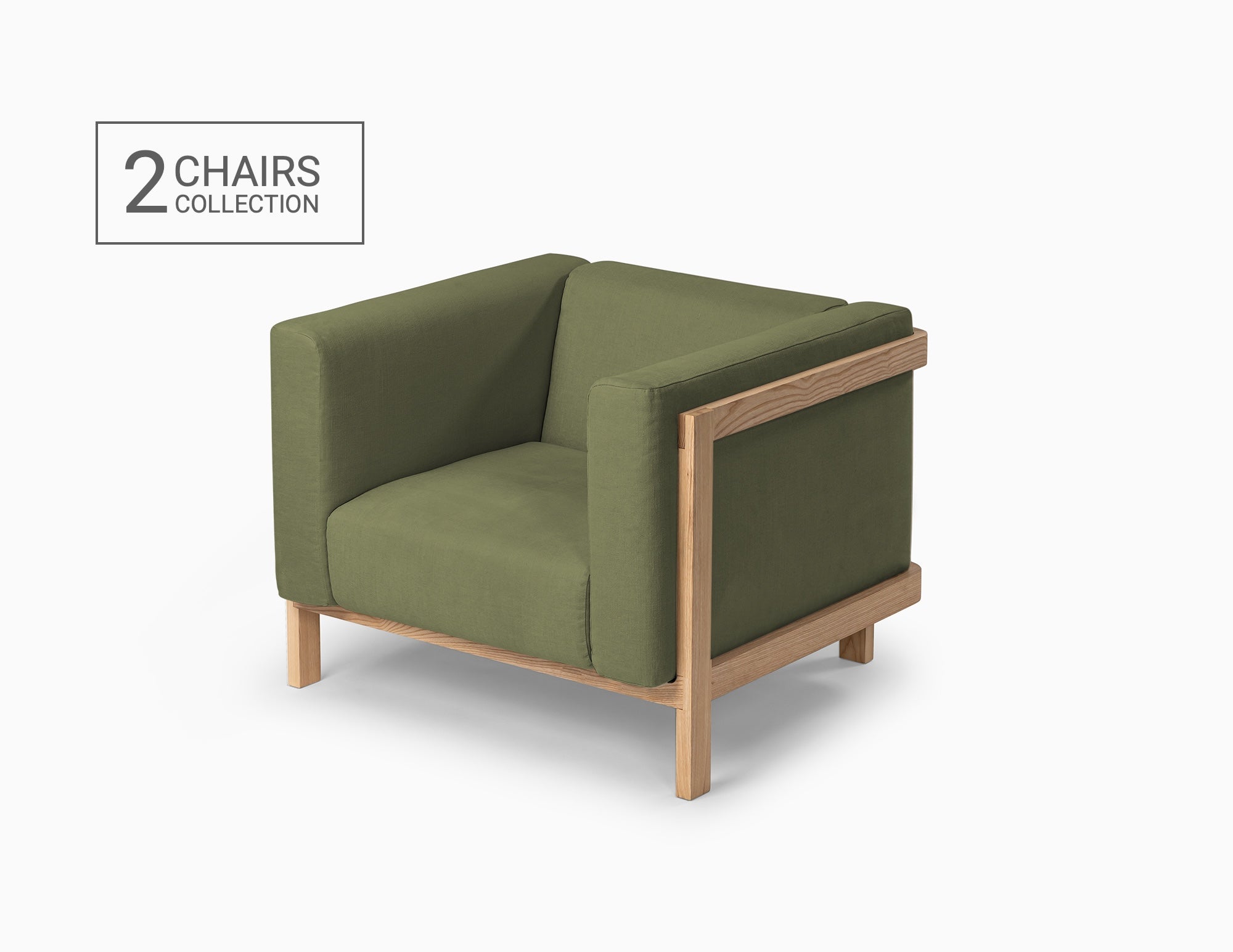Bundle & Save – Design Set of 2 LIFT Lounge Chairs in Ash