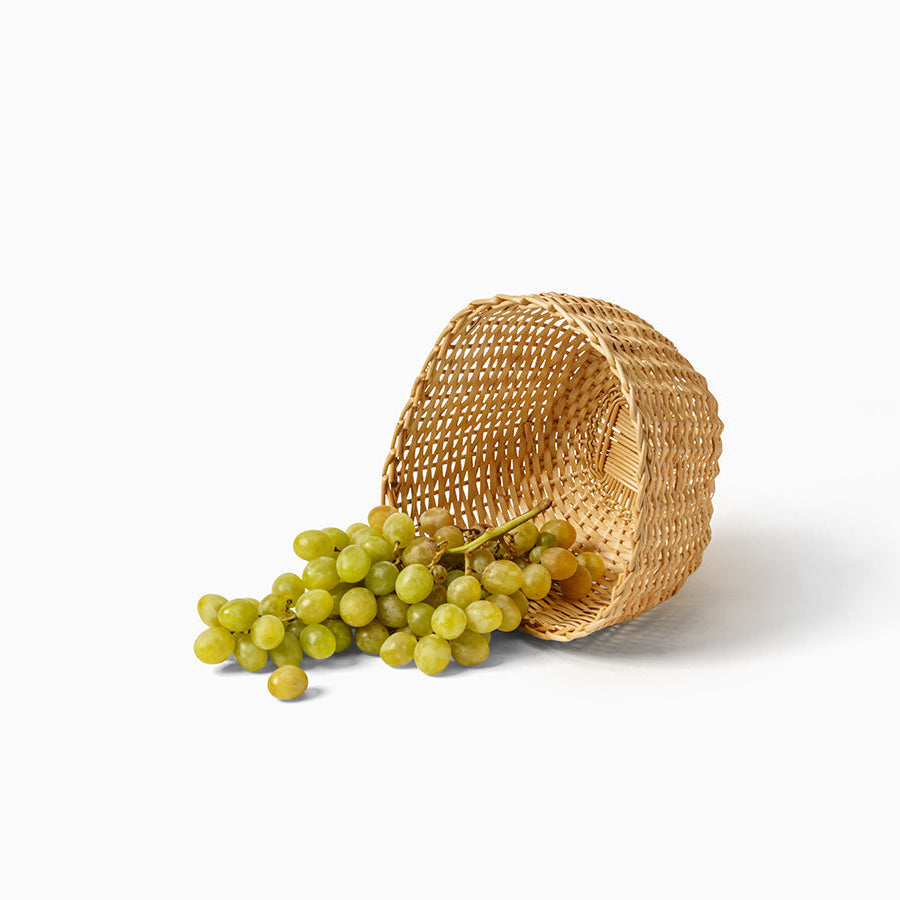 FURNA Set - 3x Storage Basket in Natural Wicker Weave