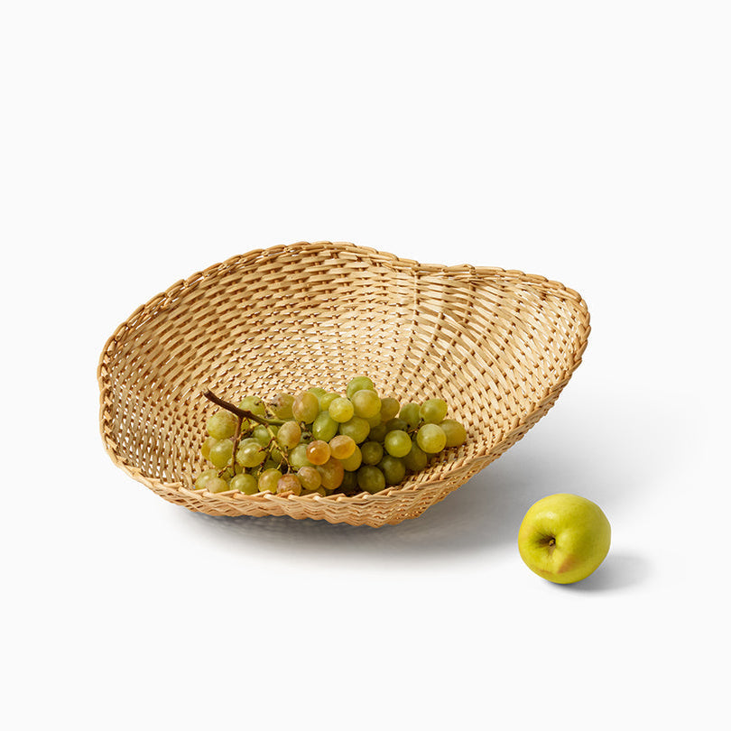 FURNA Set - 3x Storage Basket in Natural Wicker Weave