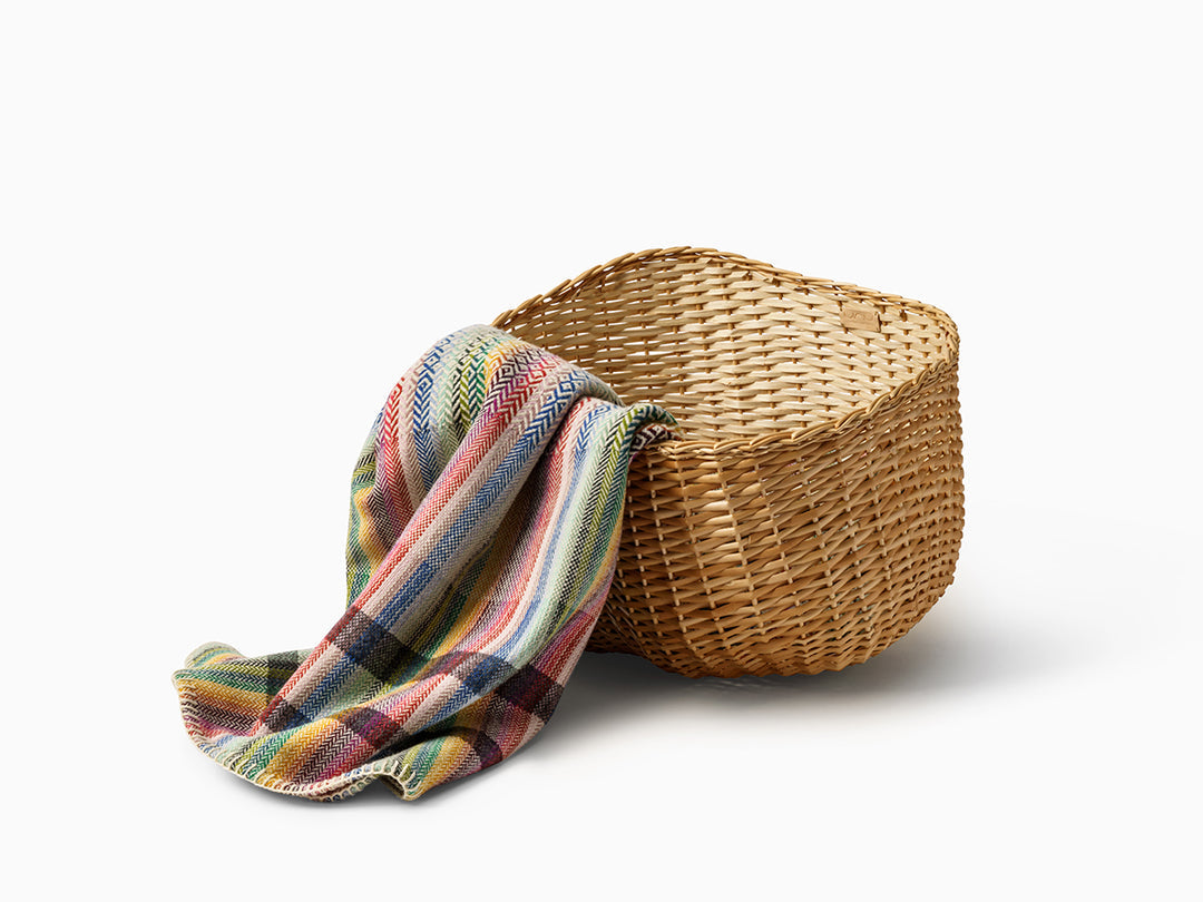 Basket Set of 3 – Handcrafted Wicker Baskets Inspired by Azorean Tradition -FURNA