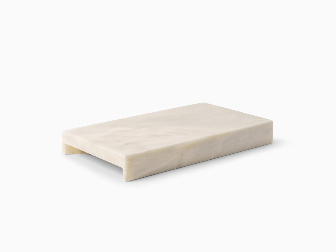 Minimalistisches Marmortablett 3-teilig