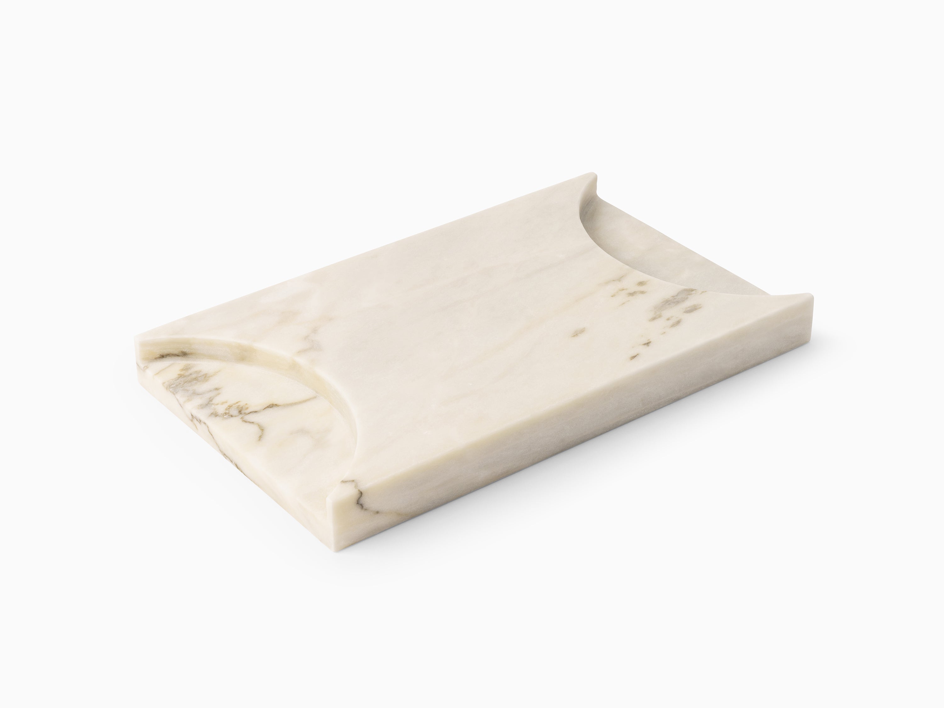 Minimalistisches Marmortablett 3-teilig