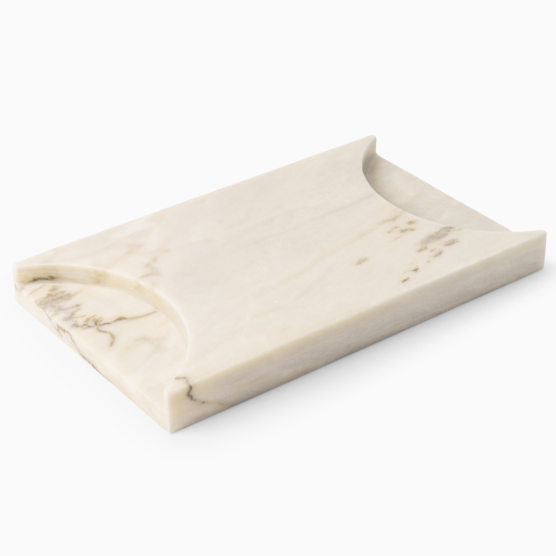 Minimalistisches Marmortablett 3-teilig