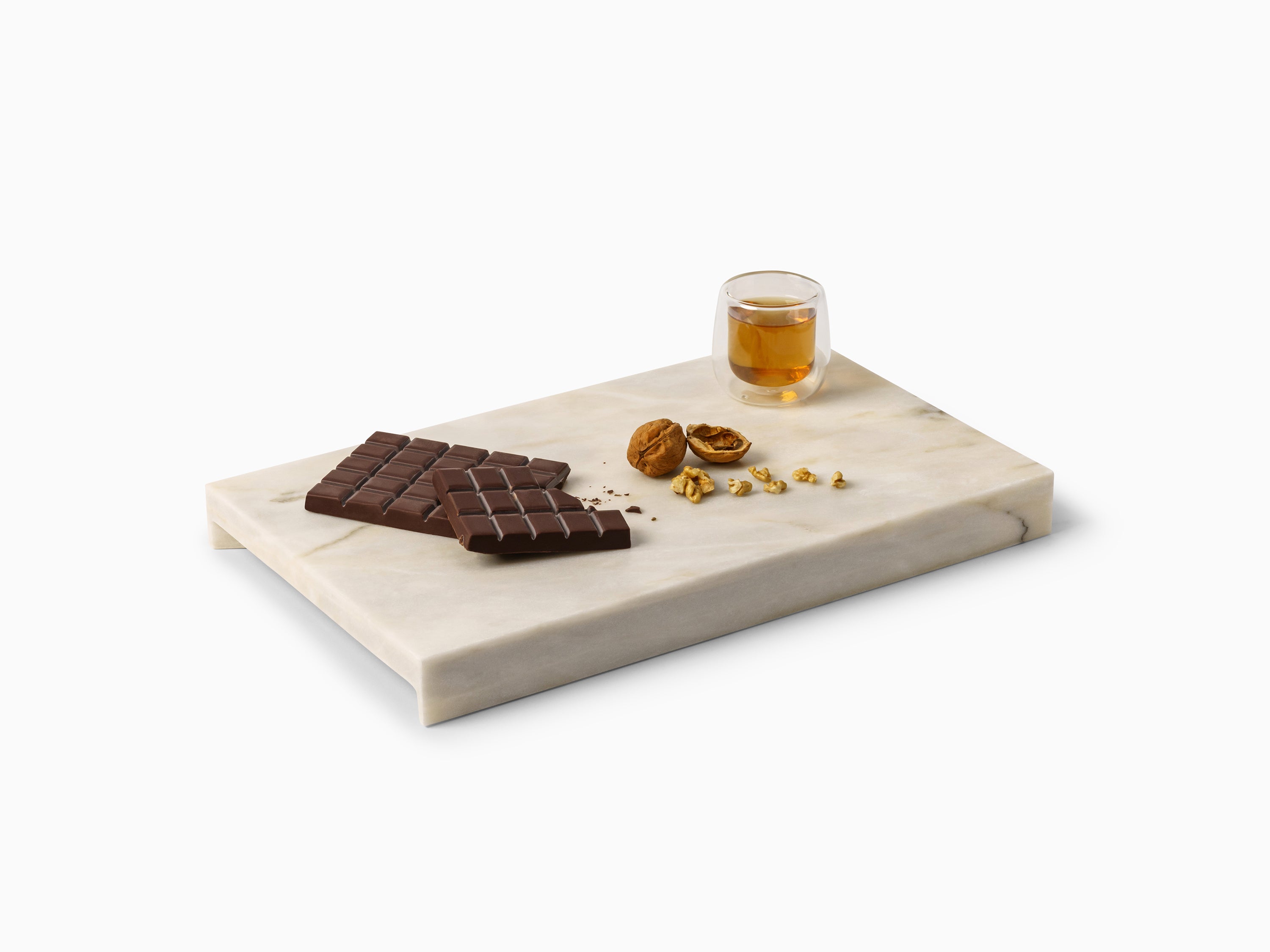 Minimalistisches Marmortablett 3-teilig