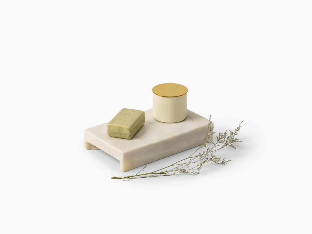 Minimalistisches Marmortablett 3-teilig