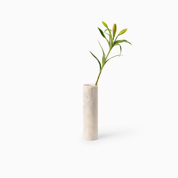 PEDRA Set – 3x Sculptural Vase in Marble