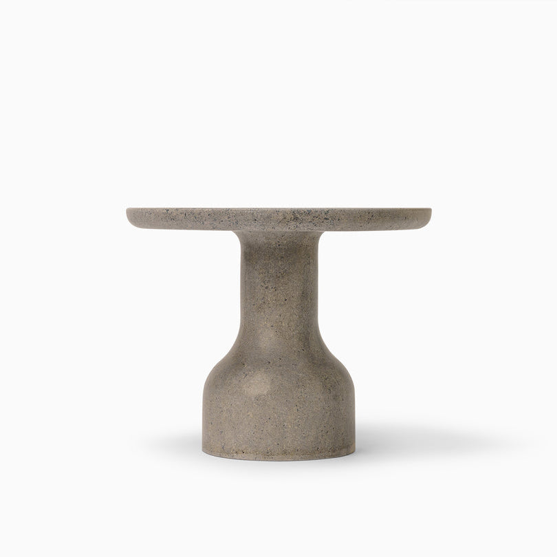 PESO Set – 3x Minimalist Round Side Table in Limestone