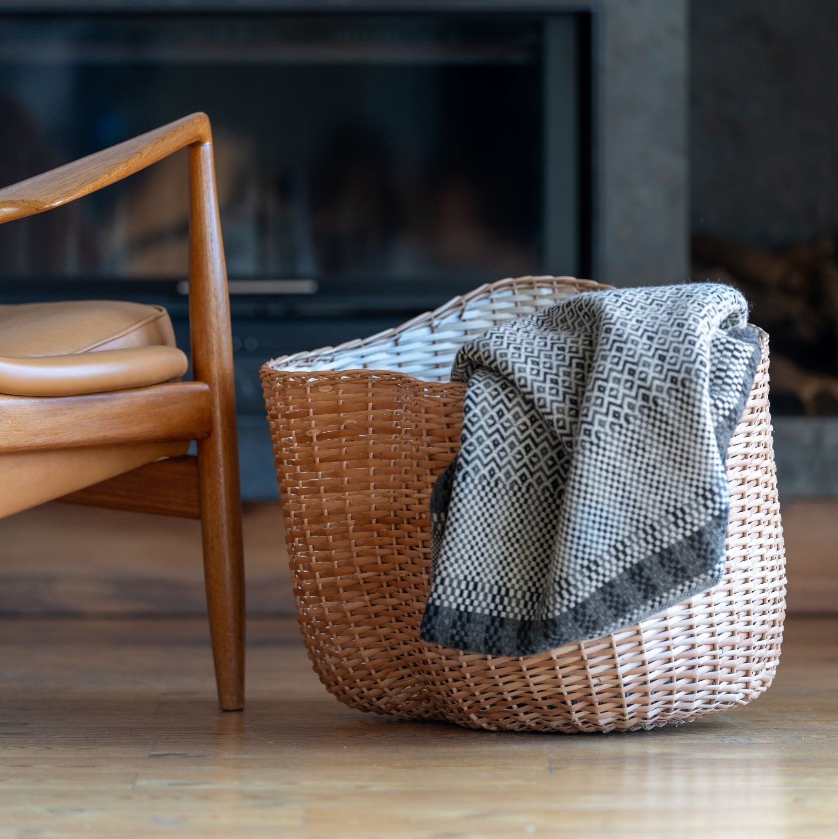 CRAG – Blanket in Pure Wool, Woven in Portugal