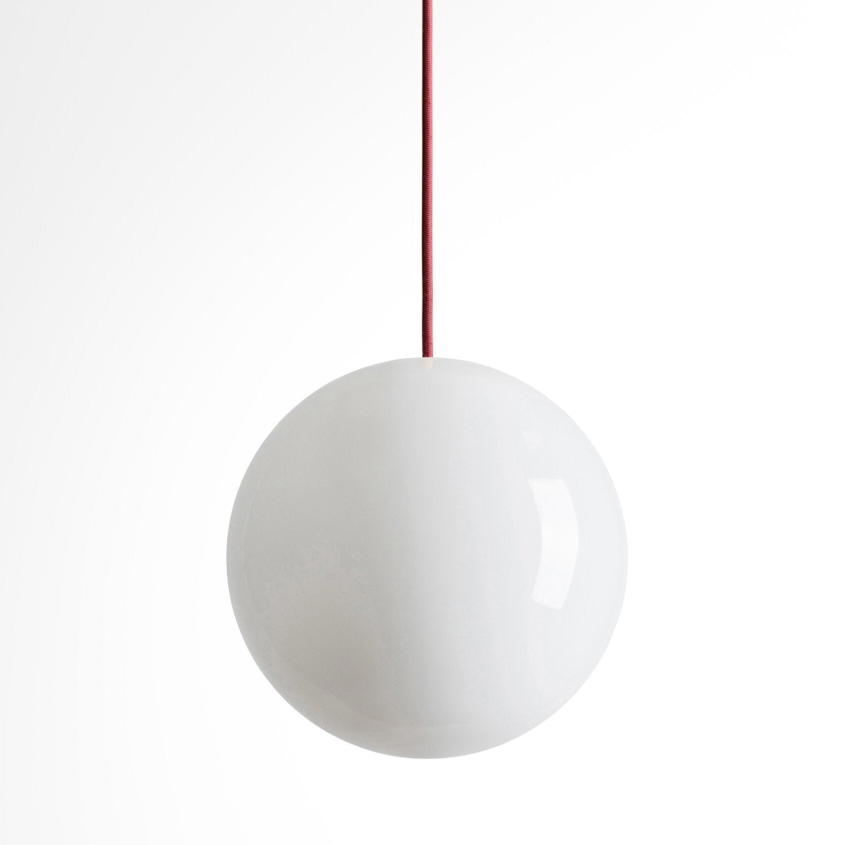 BULB - Sphere Ceiling Lamp in Glass with Customizable Cable