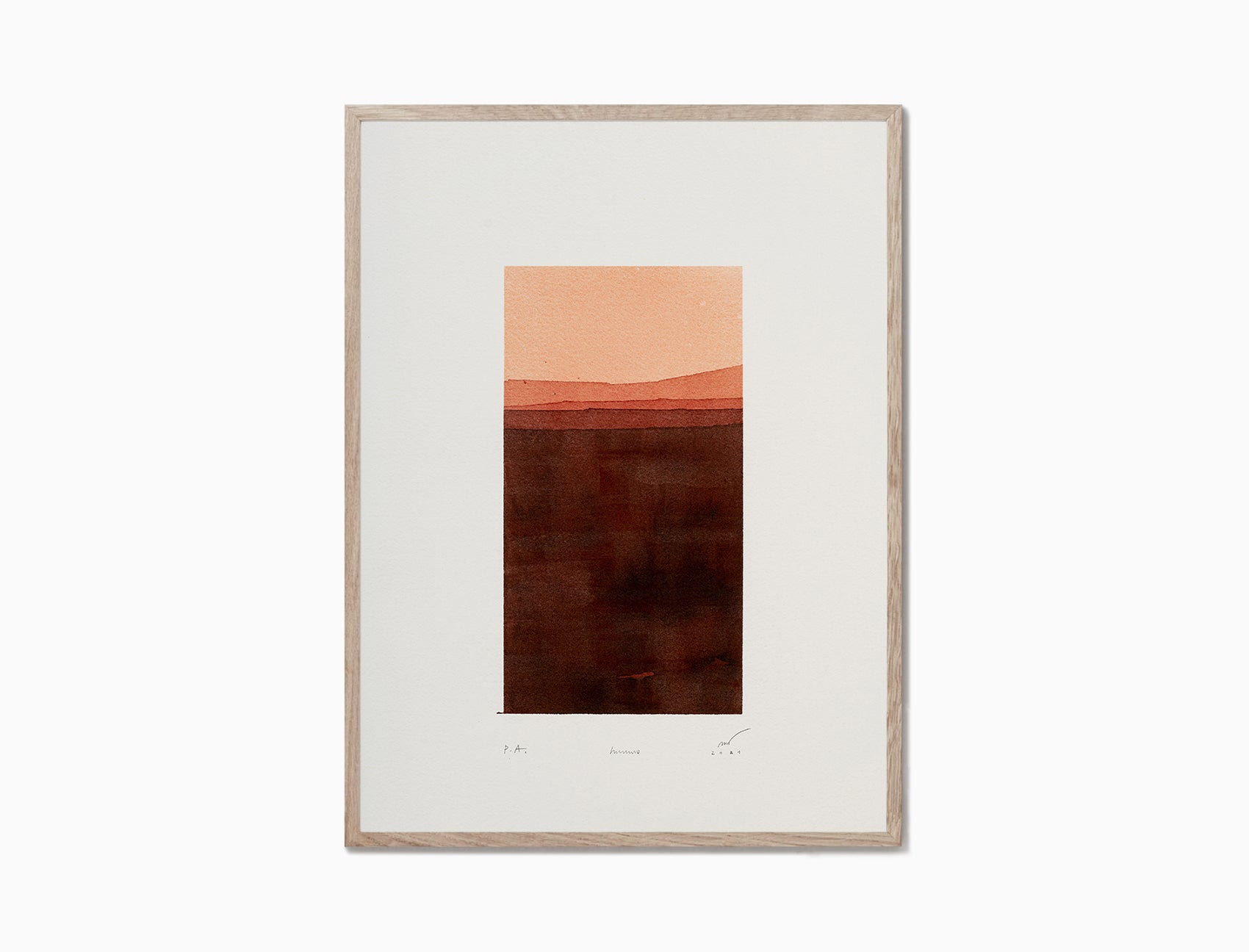 HUMUS watercolour print