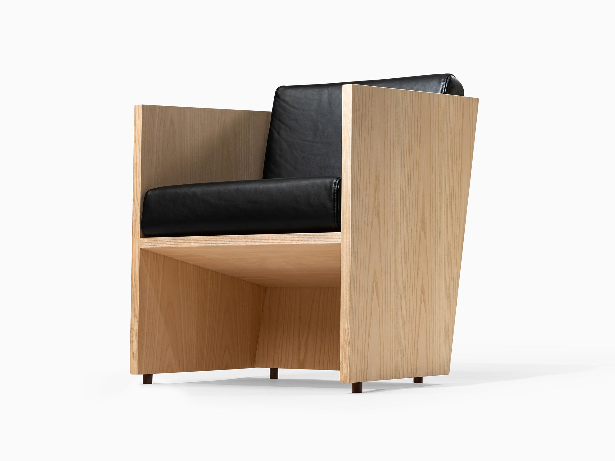Álvaro Siza Vieira - Armchair in Ash, oak and walnut Wood