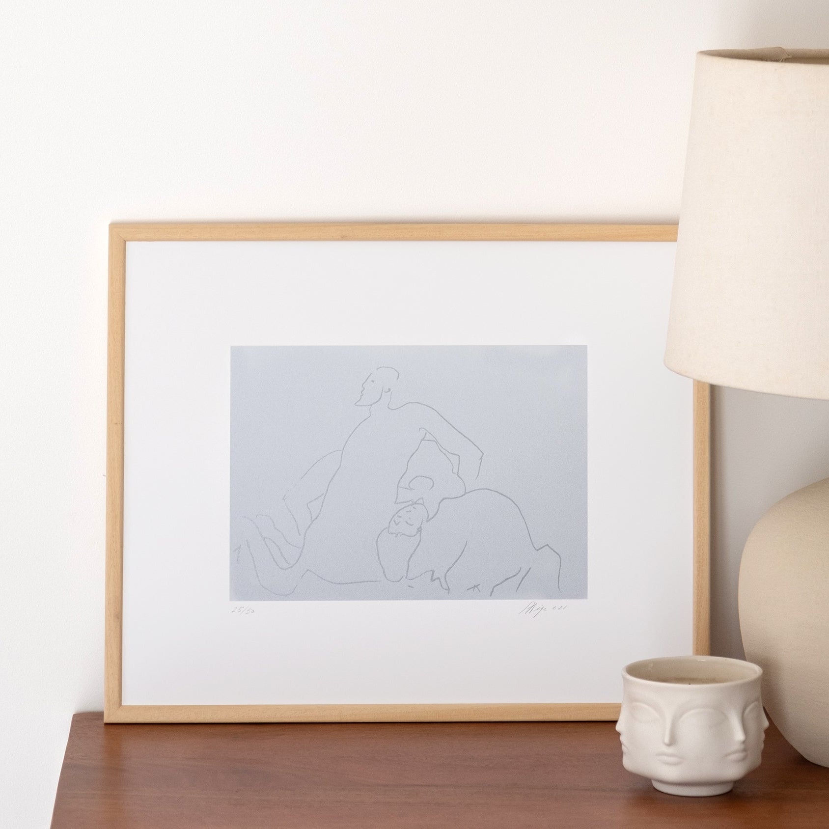 RAPTO – Minimalist Silkscreen Print by Álvaro Siza Vieira