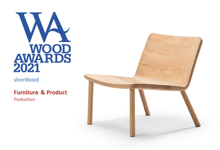 ALLAY chair nominated for the Wood Awards 2021