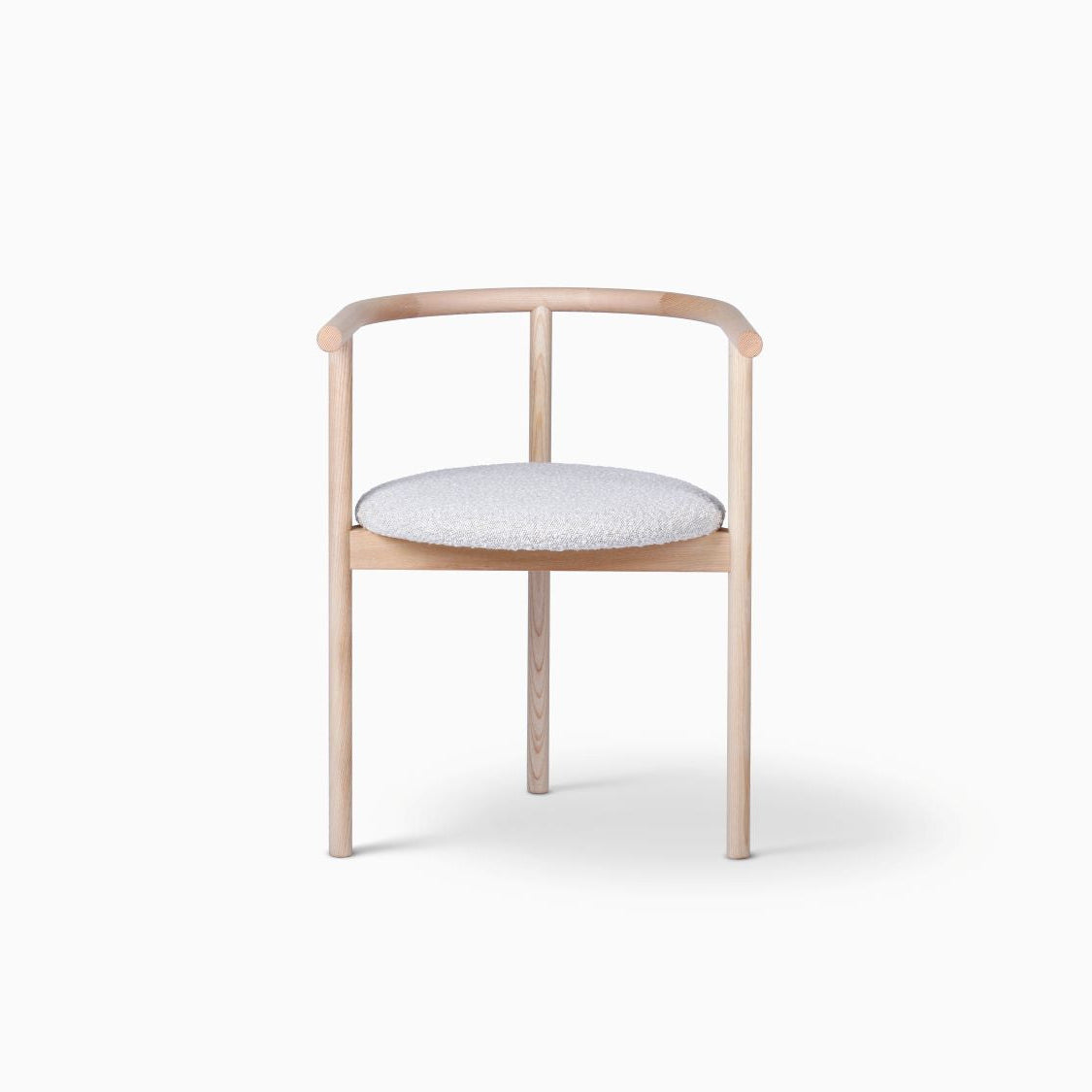 AITAI – Solid Wood Frame and Fabric Seat Armchair