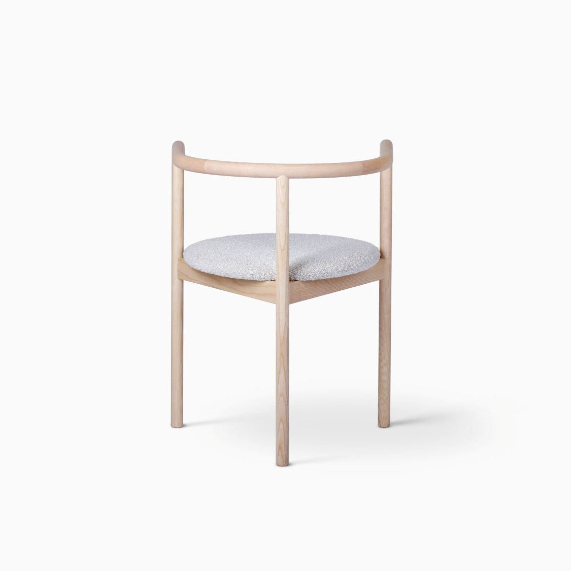 AITAI – Solid Wood Frame and Fabric Seat Armchair